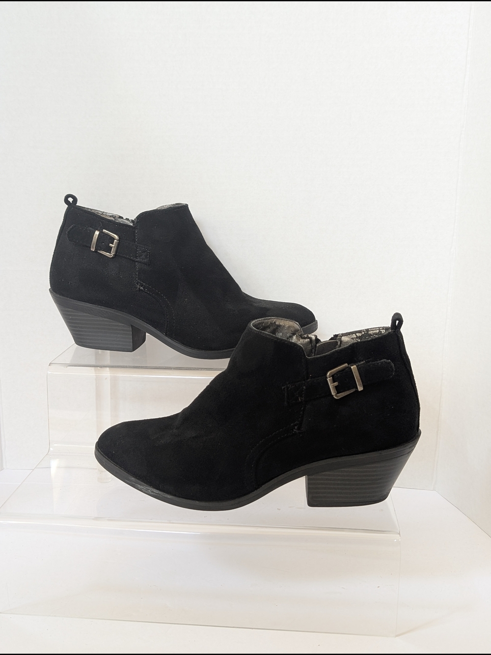 LifeStride Women's Kam Ankle Boot, Black. Size 9M